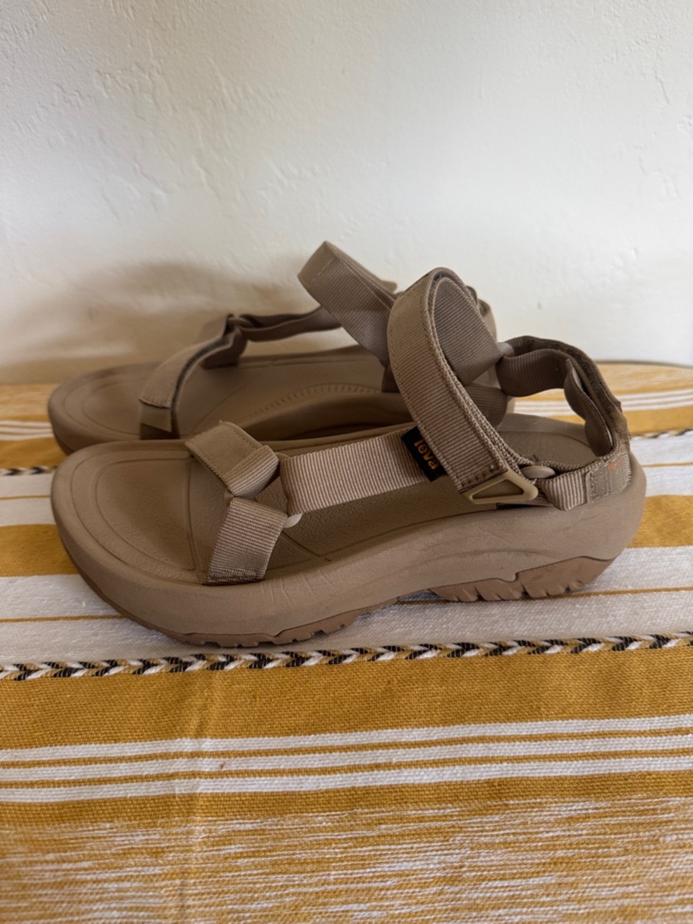 Teva Women's Platform Sandals in Taupe